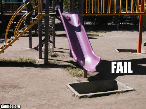 Slide fail