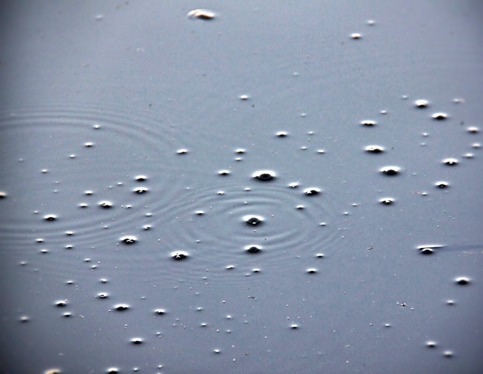 Abstract rain